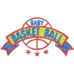 Baby Basketball Casual Design SI0361