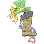 Boots and Hat Design SI2595