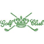 Golf Club Emblems Design SI1287
