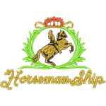 Horseman Ship Emblems Design SI1291