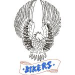 Bikers Emblems Design SI1295
