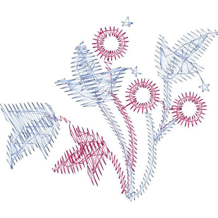 Flowers Design SI1644 - Image 1
