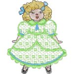 Girl Children Design SI0603