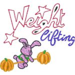 Weight Lifting Mascots Design SI2422