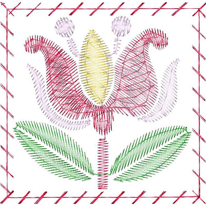 Flowers Design SI1672 - Image 1