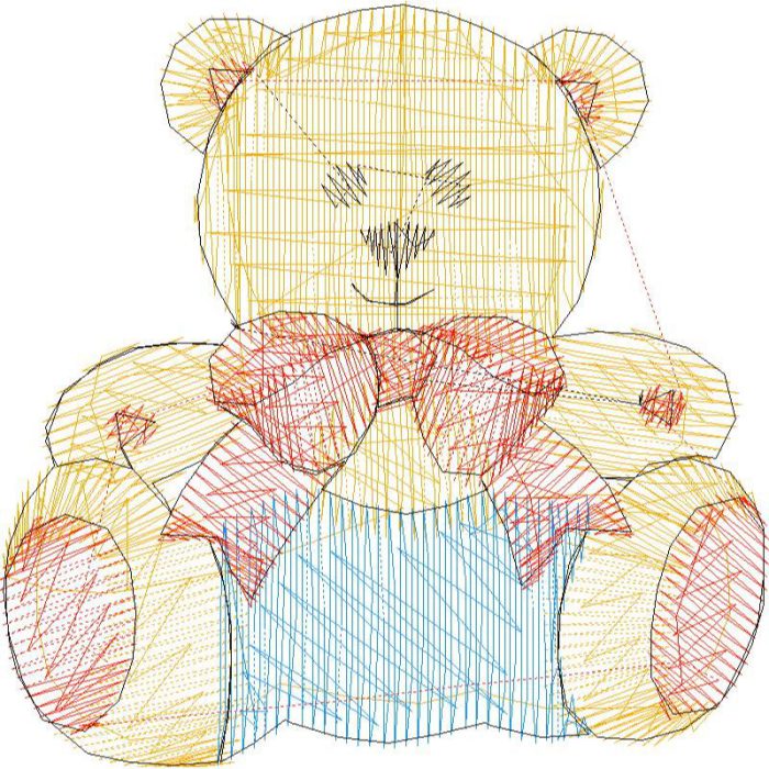 Teddybear Children Design SI0631 - Image 1