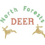 North Forests Deer Casual Design SI0386