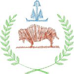 Buffalo Emblems Design SI1319