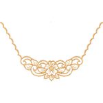 Flower Necklines Design SI3676