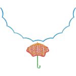 Umbrella Necklines Design SI3679