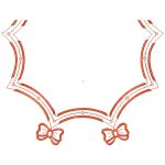Bowtie Necklines Design SI3681