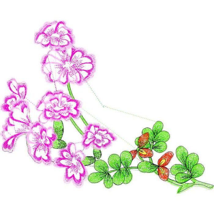 Flowers Design SI1782 - Image 1
