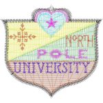 North Pole University Emblems Design SI1332