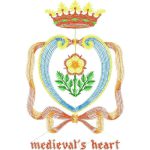 Medieval's Heart Emblems Design SI1337