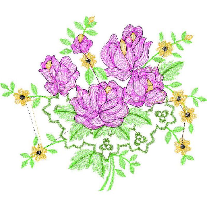 Flowers Design SI1791 - Image 1