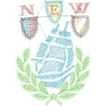 Boat Emblems Design SI1339