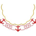 Anchor Necklines Design SI3689