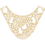 Fruit Necklines Design SI3690