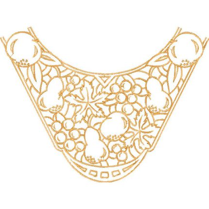 Fruit Necklines Design SI3690