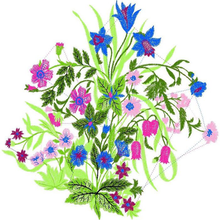 Flowers Design SI1806 - Image 1