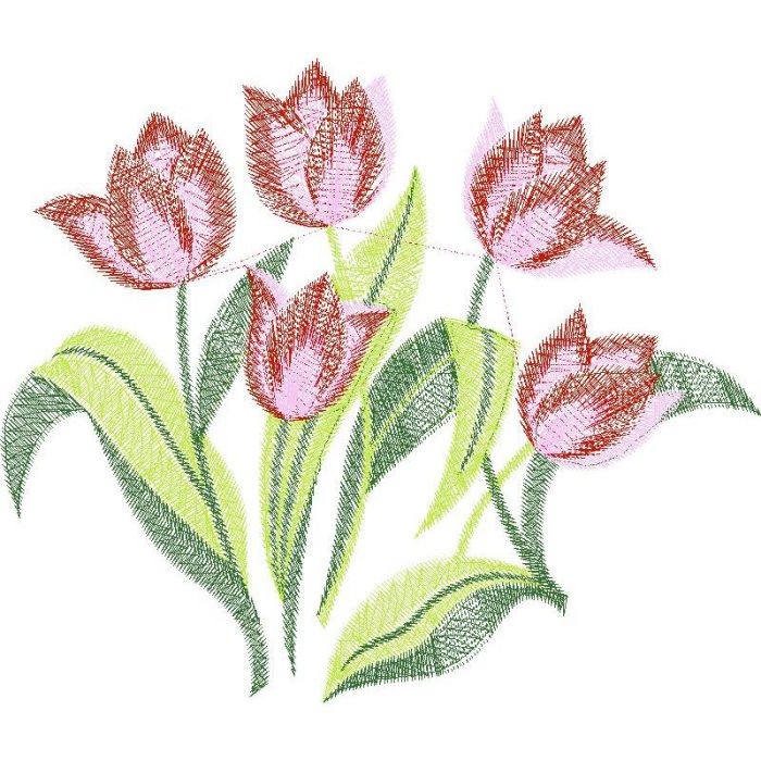Flowers Design SI1807 - Image 1