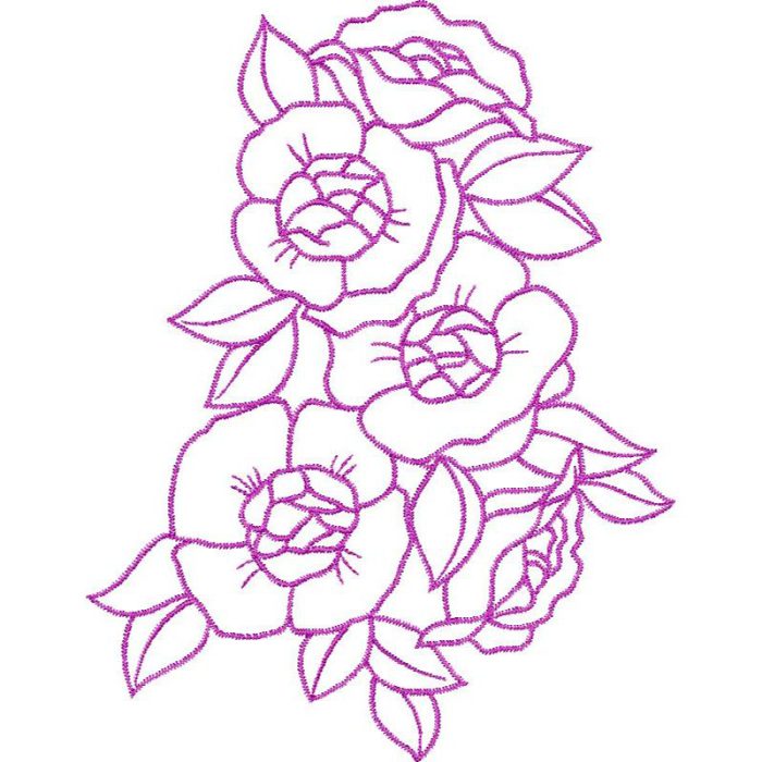 Flowers Design SI1817 - Image 1