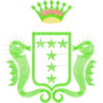 Seahorses Emblems Design SI1354