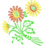 Flowers Design SI1832