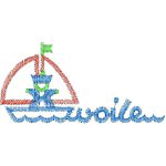 Boat Sailing Children Design SI0666