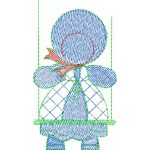 Girl Children Design SI0690