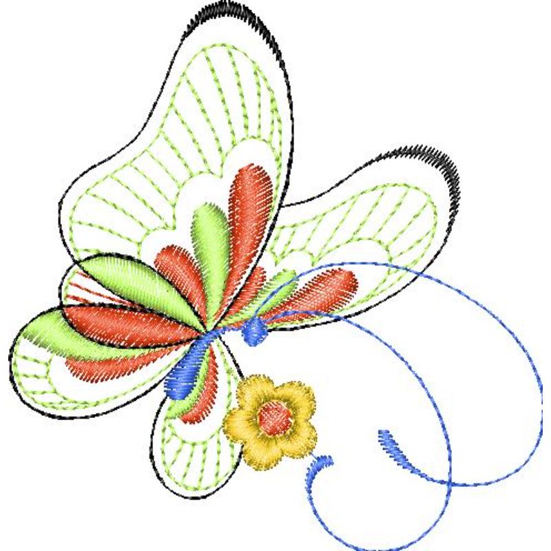 52072-1.jpg Butterfly Design SI0190 - Image 1