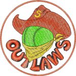 Outlaws Mascots Design SI2431