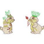 Squirrels Children Design SI0702