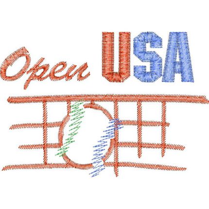 Tennis Open USA Design SI4409