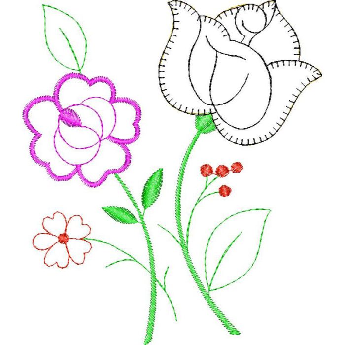 Flowers Design SI1870 - Image 1