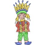 Indian Kid Design SI4035