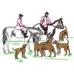 Horse Riding Design SI4411