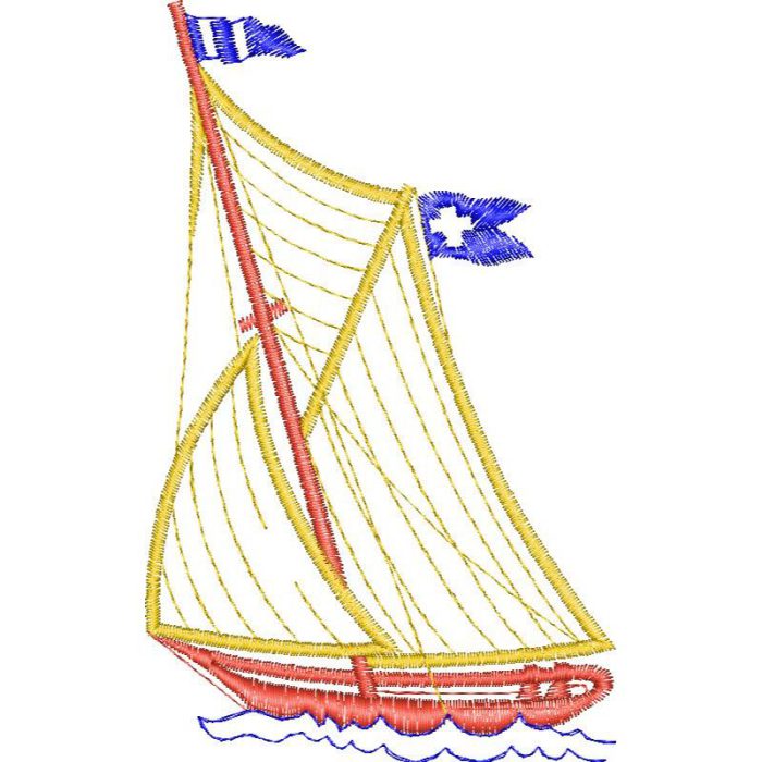 Boat Nautical Design SI3215 - Image 1