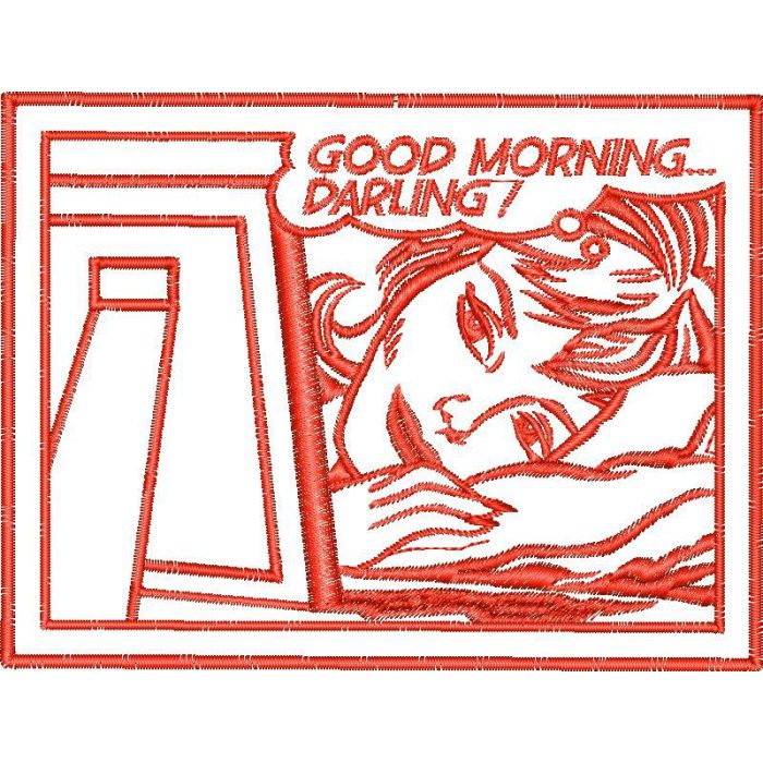 Good Morning Darling! Design SI4040 - Image 1