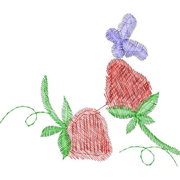 Strawberries Design SI2158 - Image 1