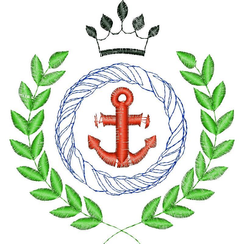 52618-1.jpg Anchor Emblems Design SI1388 - Image 1