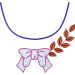Bowtie Necklines Design SI3725