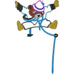 Climber Bear Mascots Design SI2445