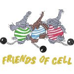 Elephant Friends of Cell Children Design SI0796