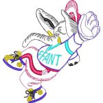 Baseball Elephant Mascots Design SI2448