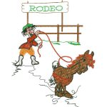 Rodeo Mascots Design SI2451