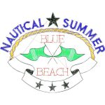 Nautical Summer Casual Design SI0408