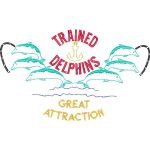 Trained Delphins Great Attraction Nautical Design SI3288