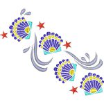 Nautical Necklines Design SI3739