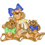 Bears Children Design SI0808